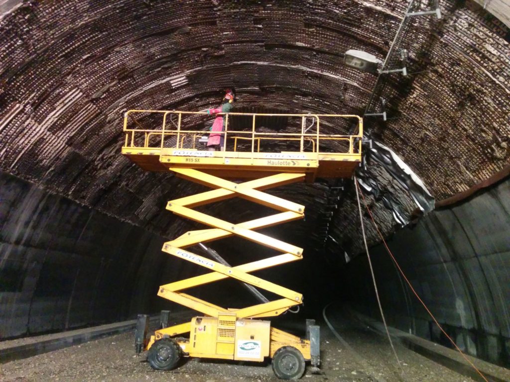 Protección contra incendios. Ignifugación túnel