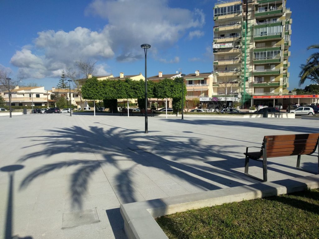 Reforma de plaza|Plaza pública accesible|Espacios públicos|Jardinería espacios públicos